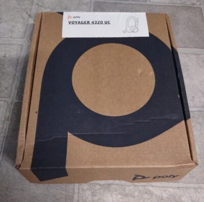 OPEN BOX Poly Voyager 4320 UC M Wireless Headset w/USB-A Bluetooth - Image 1 of 4