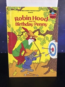 Vintage Robin Hood and the Birthday Penny Disney Wonderful World of Reading Book - Picture 1 of 3