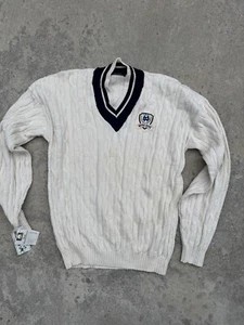 Vintage NWT 90s Nutmeg Norte Dame Sweater Fighting Irish - Picture 1 of 4