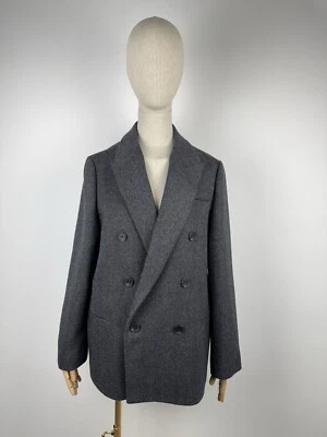 Abrigo Blazer Mujer Allsaints Rowen Ilia Doble Pecho Talla US 10 Foto 1 de 4