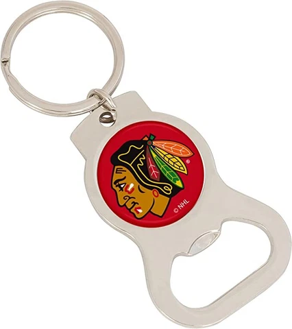 NHL Officially Licensed Bottle Opener Key Chain Cover
