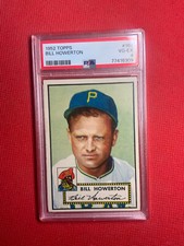 1952 Topps #167 Bill Howerton Pittsburgh Pirates PSA 4 VG-EX***just Graded***
