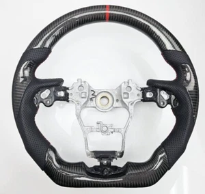 Volante de fibra de carbono personalizado Asmodus 2021-23 Highlander 21-23 Sienna rojo - Imagen 1 de 7