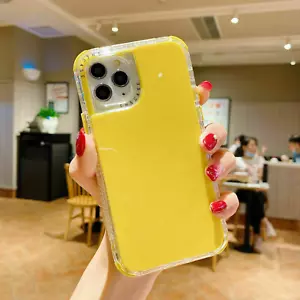 For iPhone 15 14 13 12 11 Pro Max XR XS Shockproof Girly Candy Color Case - Picture 1 of 26