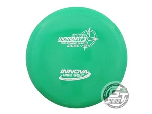 NEW Innova Star Wombat3 163g Green White Stamp Midrange Golf Disc - Picture 1 of 1
