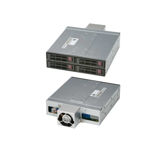 *NEW* SuperMicro CSE-M14TQC Mobile Rack - 4x 2.5" Hot-swap SAS3/SATA3 HDDs  - Image 1 of 1