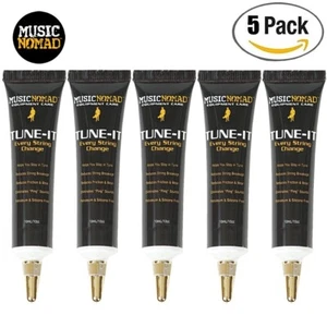 5-PACK Music Nomad MN106 TUNE-IT Lubricant for Nut, Saddle, Bridge, String Guide - Picture 1 of 1