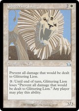 GLITTERING LION ~mtg NM/NM- Prophecy Unc x1