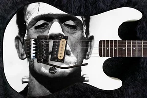 Recubrimiento de guitarra Hacha Envoltura Re-piel Bajo Reface Eléctrico Alive Frankenstein Boris 1341 - Imagen 1 de 14