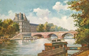 Alte Postkarte 1909 The Pont Royal - Bild 1 von 2