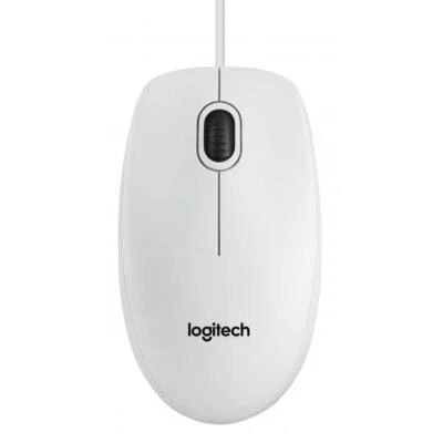 LOGITECH MOUSE OTTICO USB B100 BIANCO RETAIL, 800 DPI - Immagine 1 di 2