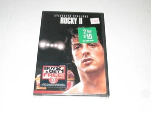 Rocky II 2001 DVD Region 1 Sylvester Stallone Boxing Movie Film New Sealed - Foto 1 di 2