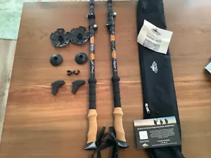 Cascade Mountain Tech Aluminum Collapsible Quick Lock Trekking Poles NOS. T9 - Picture 1 of 4