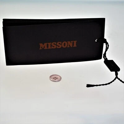 Missoni Replacement Button 4 Hole Gray Plastic Button - Image 1 of 4