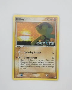 Set of 1 Pokemon - Baltoy (Holo, MP, Stamped) - EX Deoxys - Picture 1 of 4