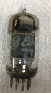Vintage GE Electronic Glass Tube, 12AU7 - Picture 1 of 2
