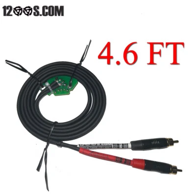 TECHNICS 1200S.COM TECHNICS SL-1200 RCA PCB / SL-1210 RCA PCB PC BOARD W/ INTERNAL GROUND GOLD TIP