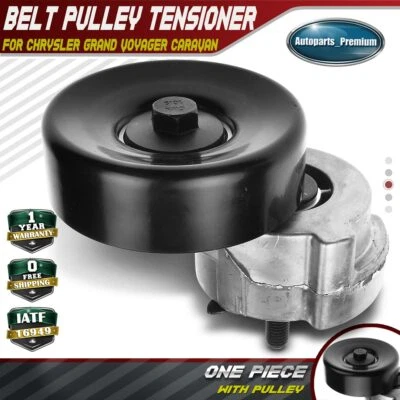 Belt Tensioner Assy for Chrysler Grand Voyager Dodge Caravan Dynasty Shadow 3.0L - Image 1 of 4