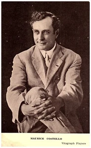Early 1900's RPPC Postcard Maurice Costello Vaudeville Actor Vitagraph Players - Picture 1 of 4