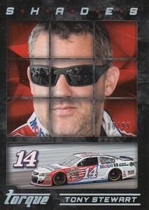 2016 Panini Torque Shades Holo Silver #5 Tony Stewart/99
