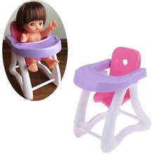Furniture High Chair Dining Chair For 8-12inch Reborn Doll