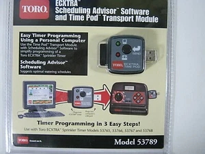 Toro #53789 Ecxtra Scheduling Advisor Software and Time Pod Transport Module - Picture 1 of 6