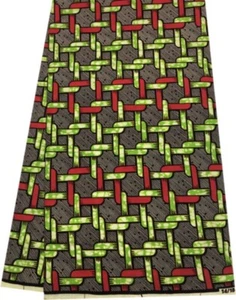 Design di alta qualità in stampa cera africana Ankara, 100% cotone, venduto per 6 metri - Foto 1 di 2