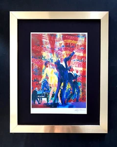 LeRoy Neiman " SINATRA " Signed Pop Art Mounted and Framed in New 11x14 - Picture 1 of 3