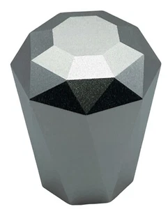 silver D2 gear shift knob short for peugeot 107 108 2005-2021 - Imagen 1 de 6