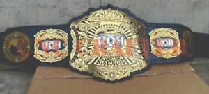 Ring of Honor World Champion Title Belt Adult Size 4MM BRASS DUAL PLATING - Picture 1 of 13