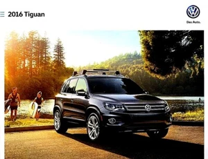 2016 VOLKSWAGEN VW TIGUAN—14 PAGE U.S. SALES BROCHURE—S SE SEL R-LINE—NEW NOS - Picture 1 of 1