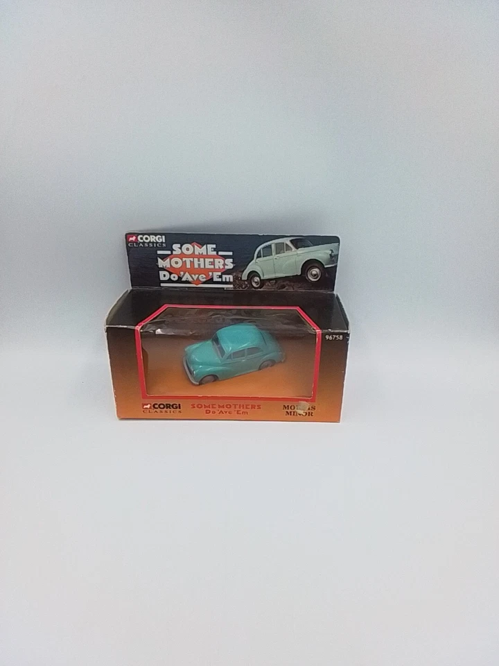 Corgi Diecast Model 96758 SOME MOTHER'S DO 'AVE 'EM Frank Spencer Morris Minor - Image 1 of 4
