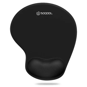 Ergonomic Mouse Pad w/ Memory Foam Wrist Rest Cushion Support for Office Laptop - Picture 1 of 6