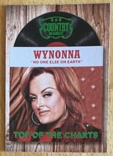 WYNONNA, SUPER RARE ! 2014 PANINI "TOP OF THE CHARTS" CARD, SUPERSTAR !