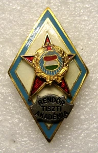 Hungary Hungarian Police Academy graduate badge,1970s - Picture 1 of 2