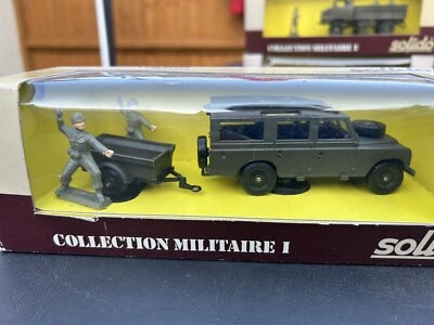 SOLIDO Collection Millitaire. Diecast Model 1:50 Landrover No.6039 - Image 1 of 2