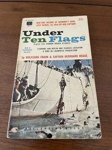 Under Ten Flags by Wolfgang Frank & Rogge 1960 WWII Movie Tie-in German Atlantis - Picture 1 of 7