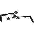 Performance Machine Heel Toe Shift Levers for Harley FLH/T Softail Models Black - Image 1 of 3