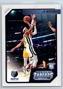 JA Morant - SHARP CORNERS - Panini Threads #84 - ROOKIE CARD ( J 6) - Picture 1 of 2