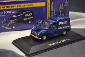 ATLAS EDITIONS - MORRIS MINOR DOG PATROL  - 1/43 SCALE - POLICE COLLECTION - Picture 1 of 6