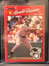 1990 Donruss HAROLD BAINES #660 All-Star - TRIPLE ERROR CARD -Mint Condition-