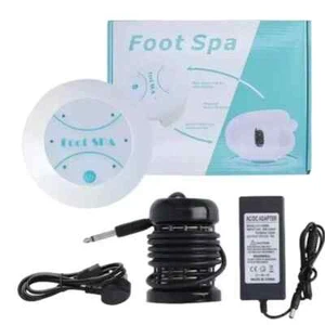 Foot Ionic Detox Bath Machine Spa Basin Health Body Care with Kit EU-PLUG - Picture 1 of 7