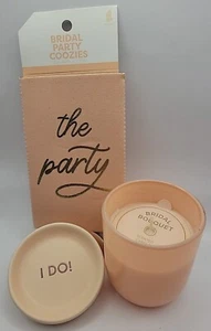 Braut Party Geschenke - Keramik Schmuck Geschirr, Kerze und Getränk Coozie - Bild 1 von 2