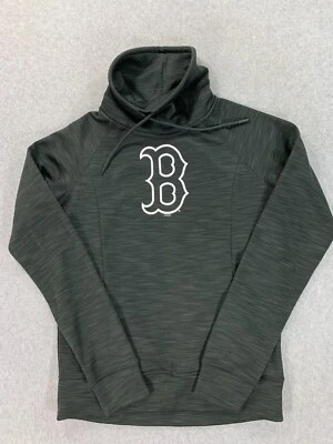 Толстовка (женская маленькая) Boston Red Sox бейсбольная с воротником-хомутом - '47 - Изображение 1 из 4