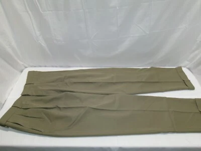 Pantalones de vestir plisados H461 HAGGAR corte clásico Mynx caqui para hombre talla 34 x 32 Foto 1 de 4