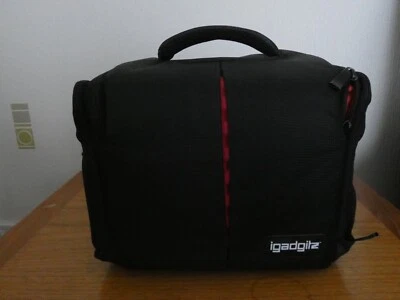 Estuche grande para cámara Igadgitz con correas/mango/aspecto de cinturón - Imagen 1 de 4