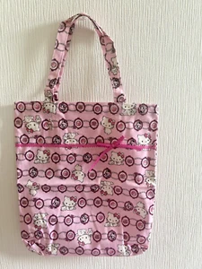 Charmmy Kitty borsa in vinile tote bag rosa rara carina Charmy Sanrio NUOVA - Foto 1 di 5