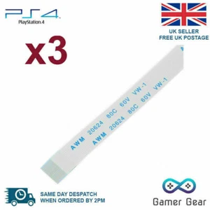 3x 14 pin JDS-001 PS4 Controller USB Charging Port ribbon cable flex - Imagen 1 de 7