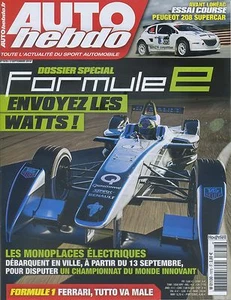 AUTO HEBDO n°1976 du 3 SEPTEMBRE 2014 FORMULE E PEUGEOT 208 SUPERCAR - Bild 1 von 1