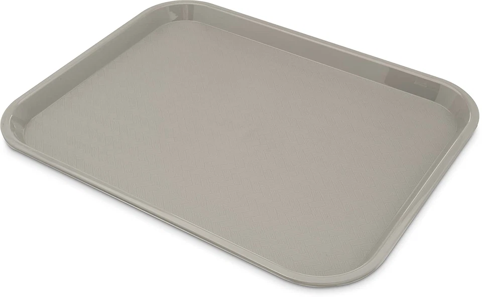 Carlisle Foodservice Products Cafe Plastic Fast Food Tray 14" " Gray